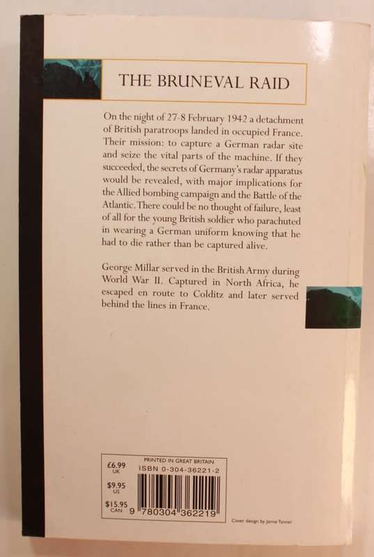The Bruneval Raid, Stealing Hitler`s Radar by George Millar Softcover Book
