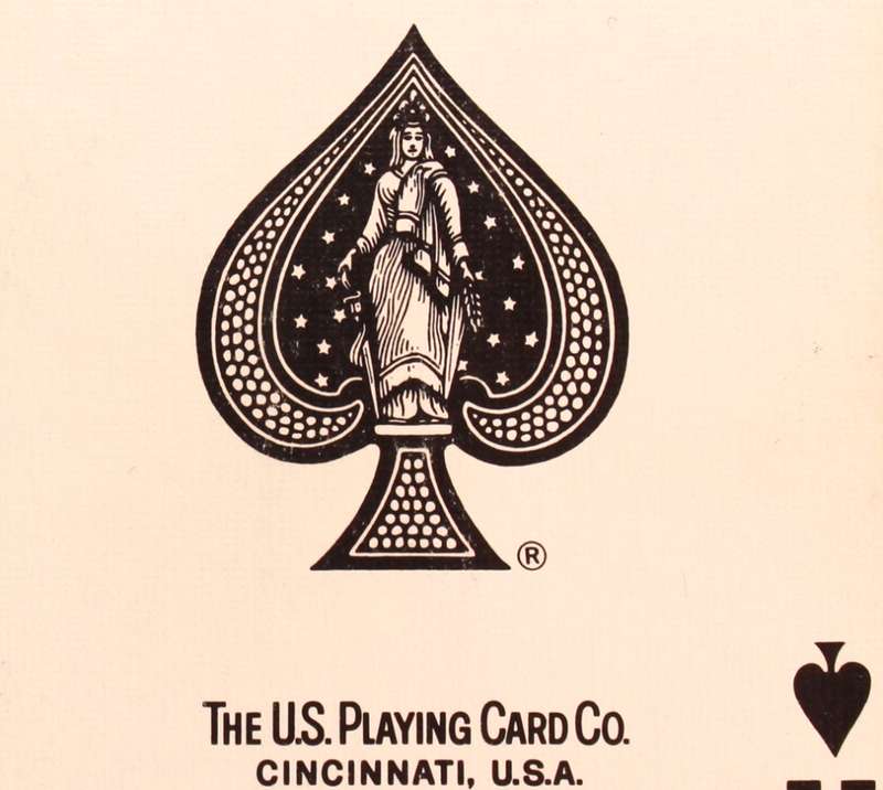 `Playing Cards: Ace Of Spades Bicycle 808 US Playing Card Co` Original Digital Download Stock Photo