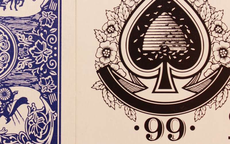 `Playing Cards: Bin Wang Ace of Spades` Original Digital Download Stock Photo
