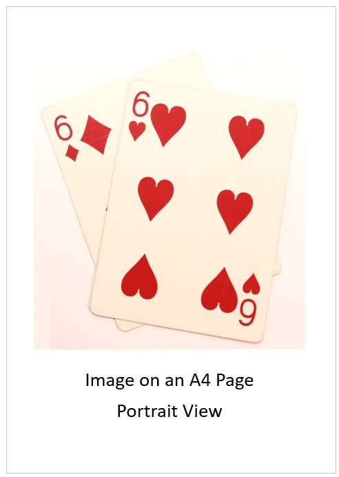 `Playing Cards: Six and Six of Hearts - 66` Original Digital Download Stock Photo