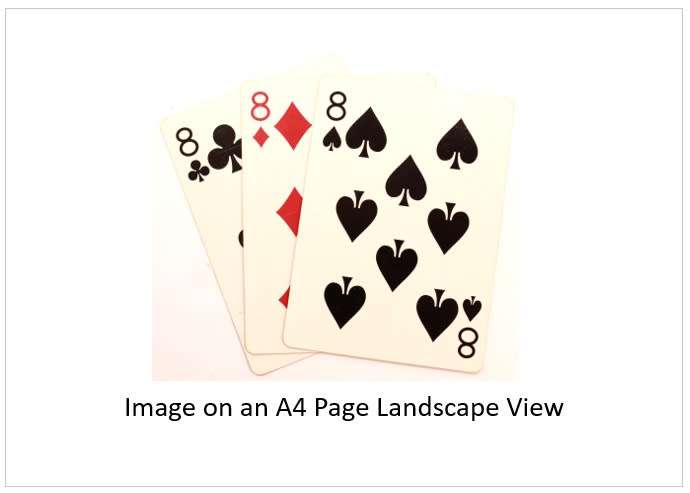 `Playing Cards: Trips, Three Of a Kind, Three Eights` Original Digital Download Stock Photo