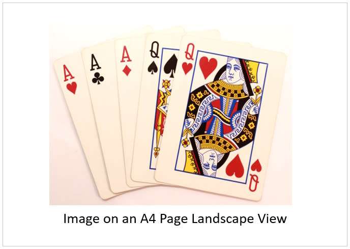 `Playing Cards: Full House 3 Aces and 2 Queens` Original Digital Download Stock Photo