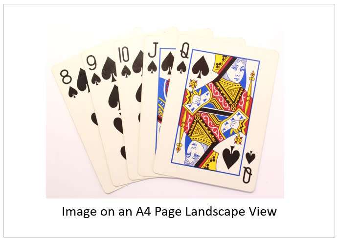 `Playing Cards: Straight Flush` Original Digital Download Stock Photo