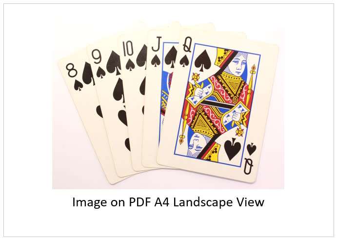 `Playing Cards: Straight Flush` Original Digital Download Stock Photo