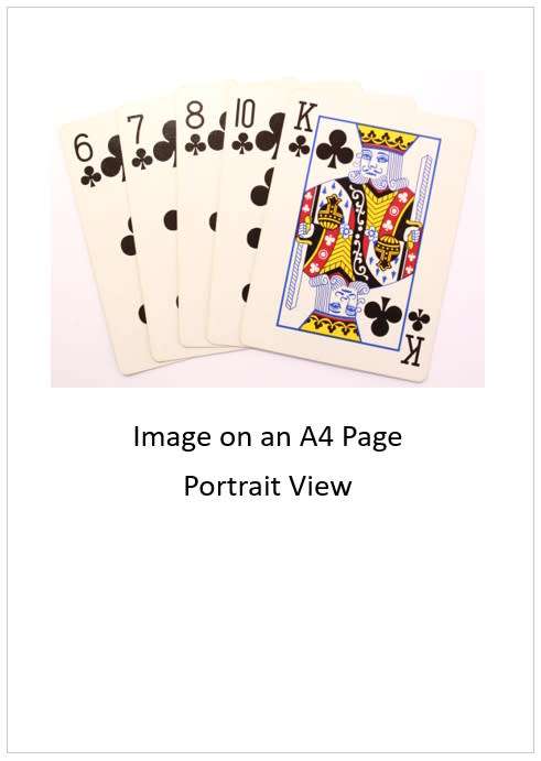 `Playing Cards: Five Card Flush` Original Digital Download Stock Photo