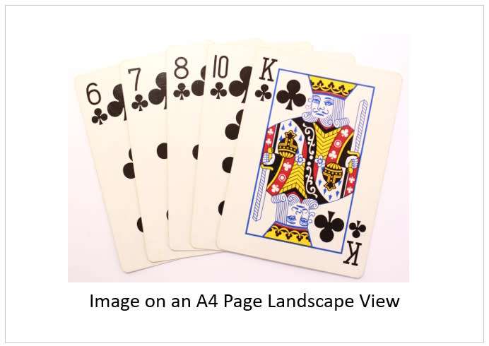 `Playing Cards: Five Card Flush` Original Digital Download Stock Photo