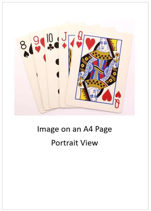 `Playing Cards: Straight or Run` Original Digital Download Stock Photo