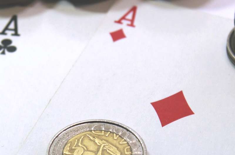 `Playing Cards and SA Coins` Original Digital Download Stock Photo