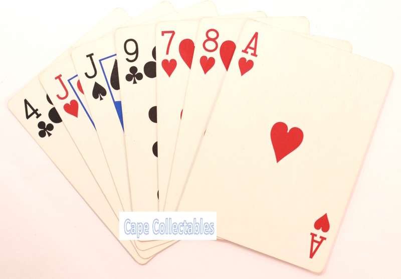 `Playing Cards: Seven Card Rummy Hand` Original Digital Download Stock Photo