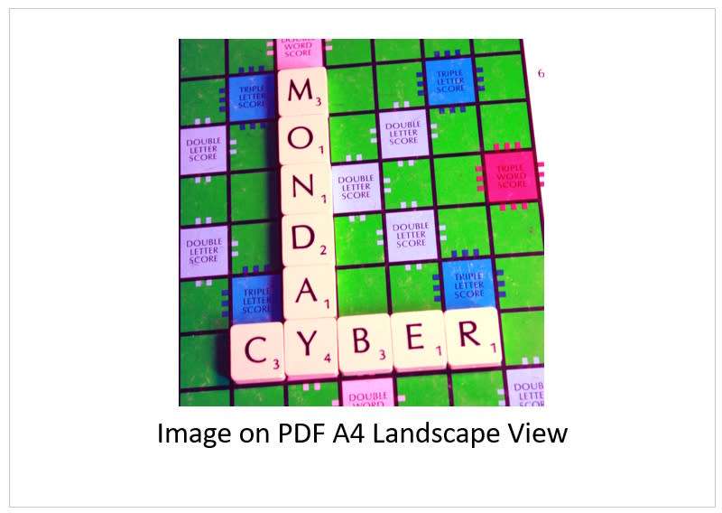 `Scrabble Board Words: Cyber Monday` Original Digital Download Stock Photo
