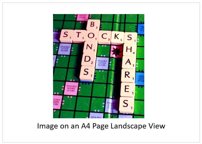 `Scrabble Board Words: Bonds, Stocks Shares` Original Digital Download Stock Photo