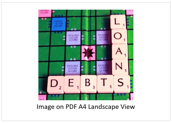 `Scrabble Board Words: Loans, Debts` Original Digital Download Stock Photo
