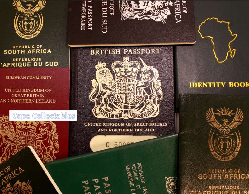 `International Travel: Passports` Original Digital Download Stock Photo