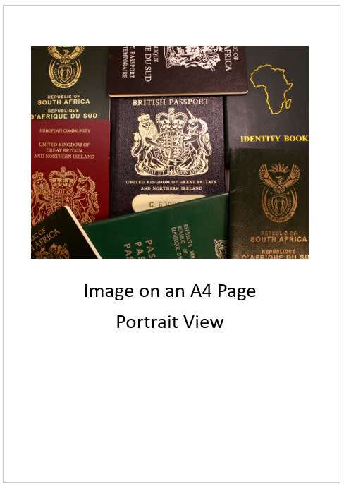 `International Travel: Passports` Original Digital Download Stock Photo