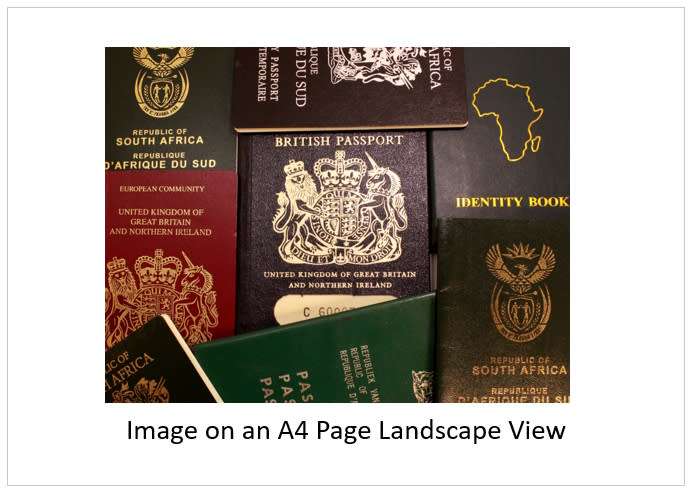`International Travel: Passports` Original Digital Download Stock Photo