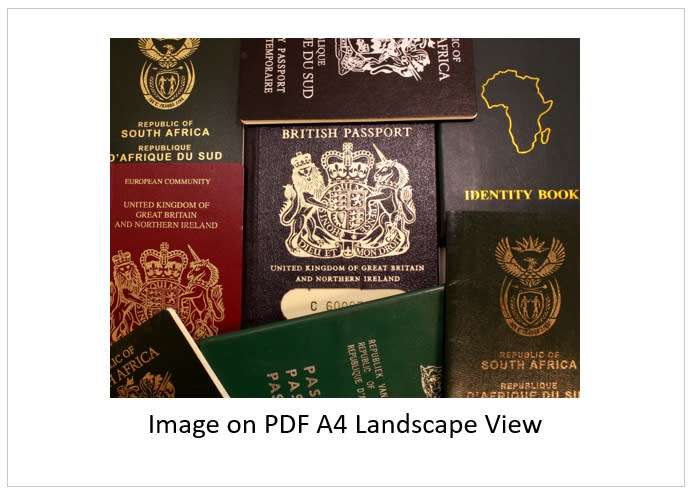 `International Travel: Passports` Original Digital Download Stock Photo