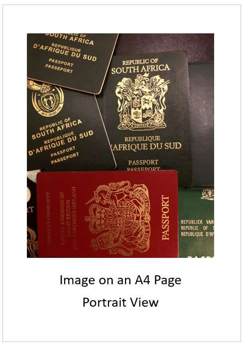 `International Travel: Passports` Original Digital Download Stock Photo