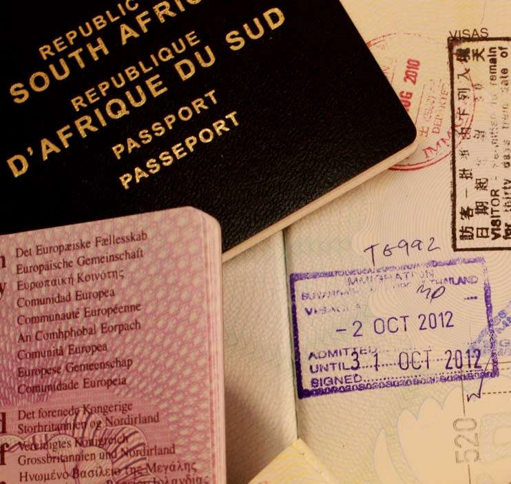 `International Travel: Passports and Visas` Original Digital Download Stock Photo