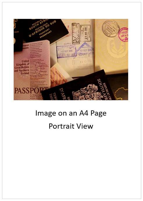 `International Travel: Passports and Visas` Original Digital Download Stock Photo