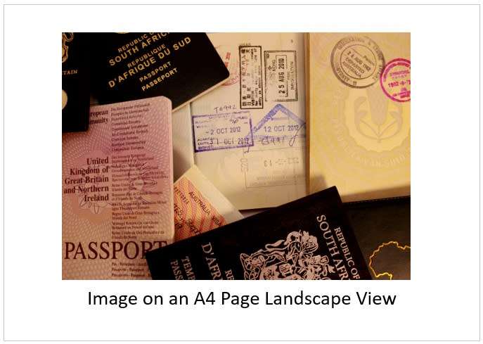 `International Travel: Passports and Visas` Original Digital Download Stock Photo