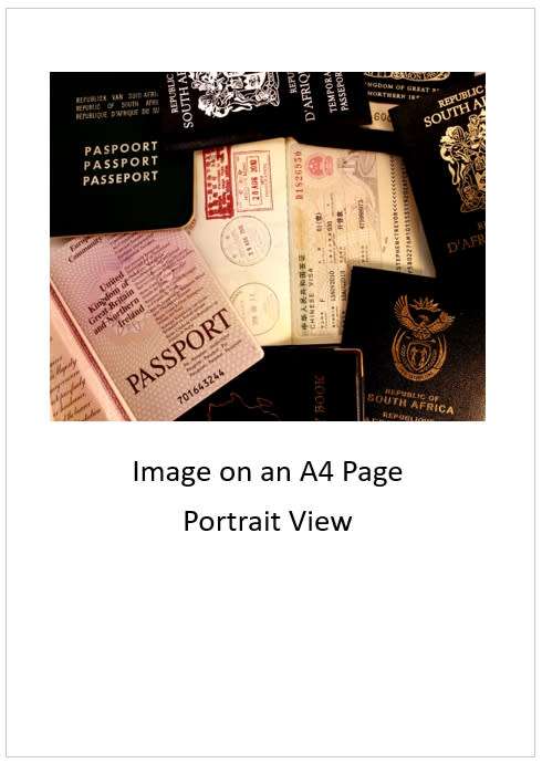 `International Travel: Passports and Visas` Original Digital Download Stock Photo