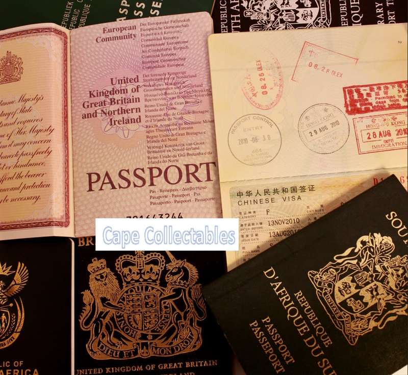`International Travel: Passports and Visas` Original Digital Download Stock Photo