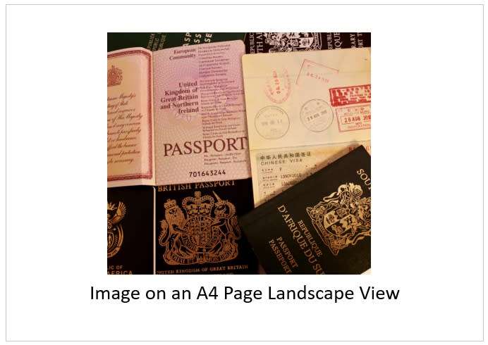 `International Travel: Passports and Visas` Original Digital Download Stock Photo