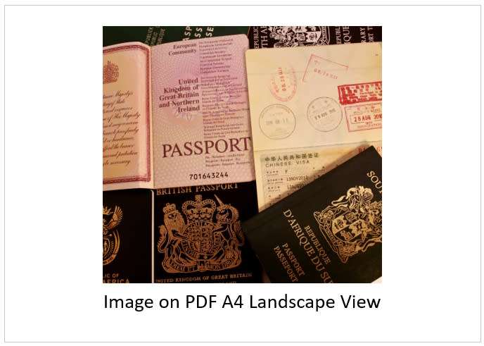 `International Travel: Passports and Visas` Original Digital Download Stock Photo