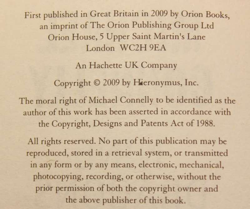 Nine Dragons by Michael Connelly Softcover Book