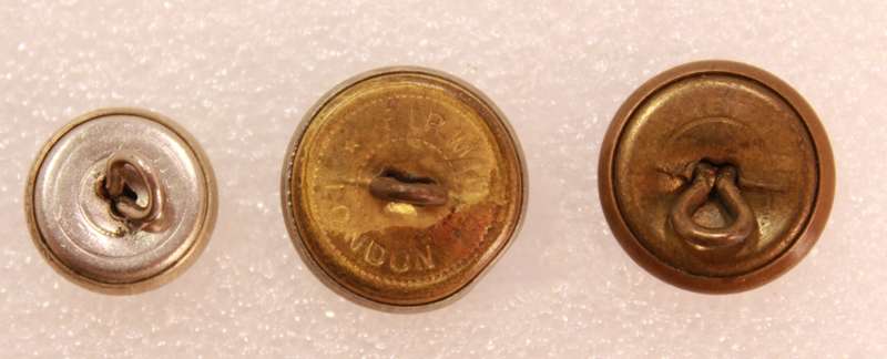 3 x SA Railways Uniform Buttons