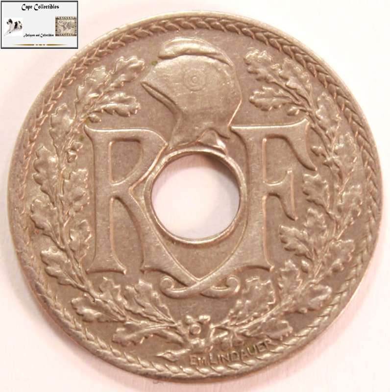 France 25 Centimes 1930 Coin Circulated