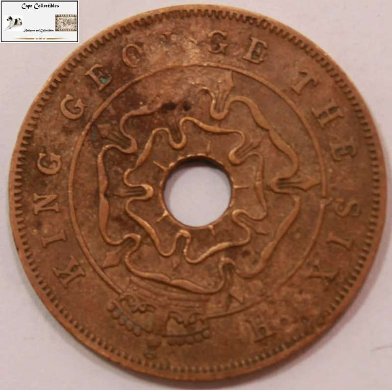 Southern Rhodesia 1951 1 Penny Coin Circulated