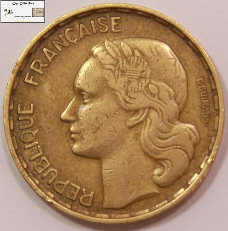 France 50 Francs 1951 Coin Circulated