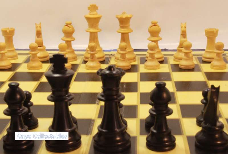`Chess Board and Pieces Black Queen` Original Digital Download Stock Photo