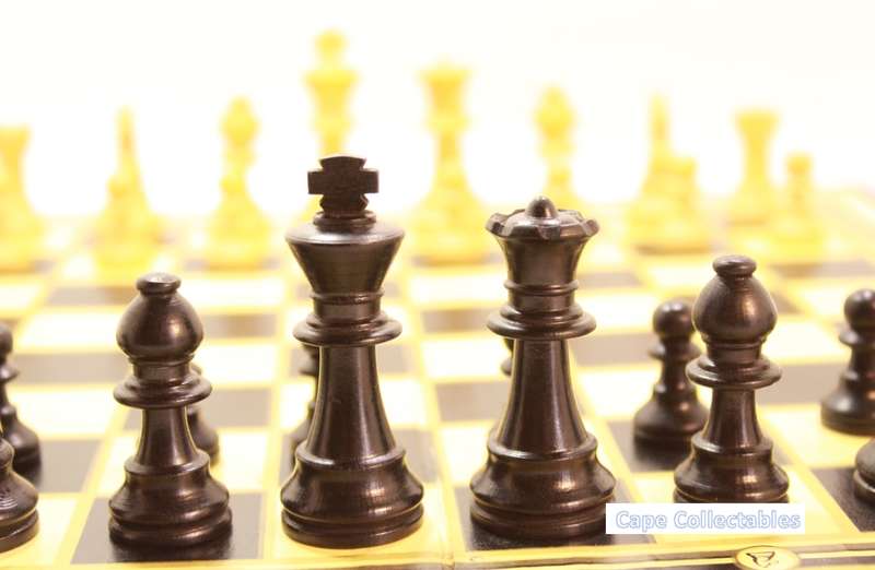 `Chess Board Pieces Black Queen and King` Original Digital Download Stock Photo