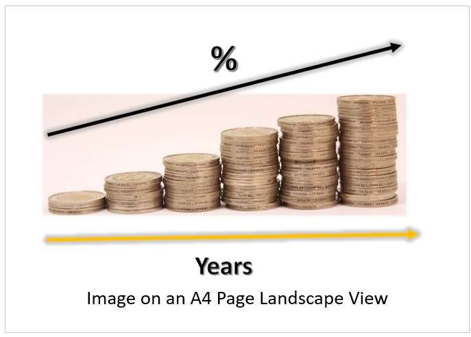 `Investments: Cash Earns Interest Image` Original Digital Download Stock Photo