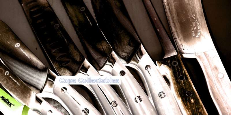 `Chef`s Knives Set Of Kitchen Blades Metallic Abstract Colour` Original Digital Download Stock Photo