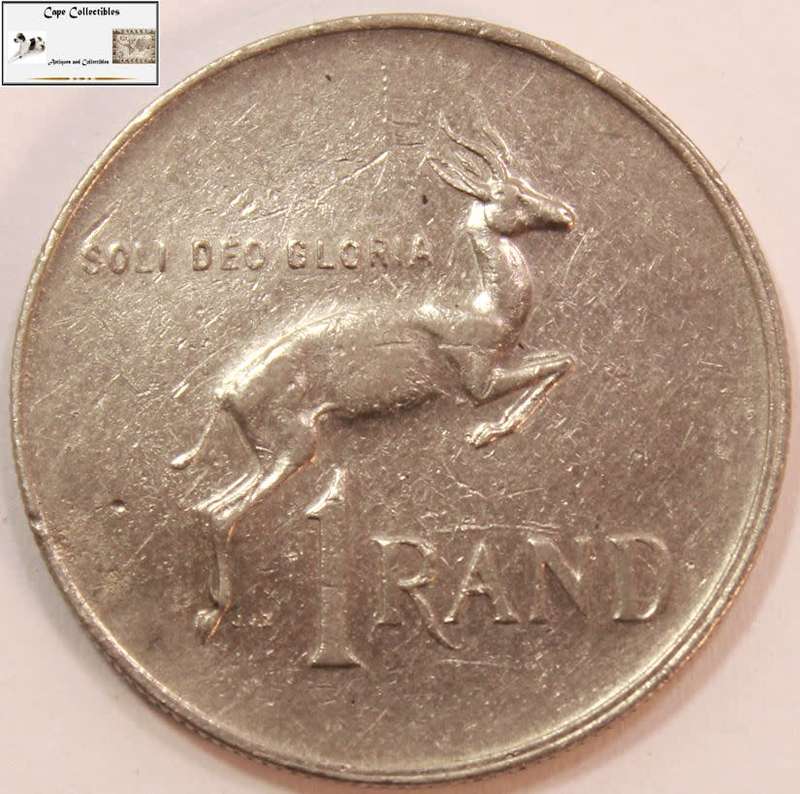 South Africa 1 Rand Coin 1978 Circulated