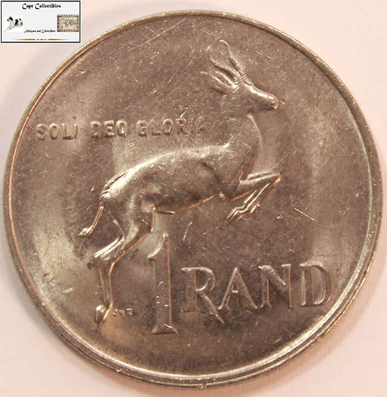 South Africa 1 Rand Coin 1990 Circulated