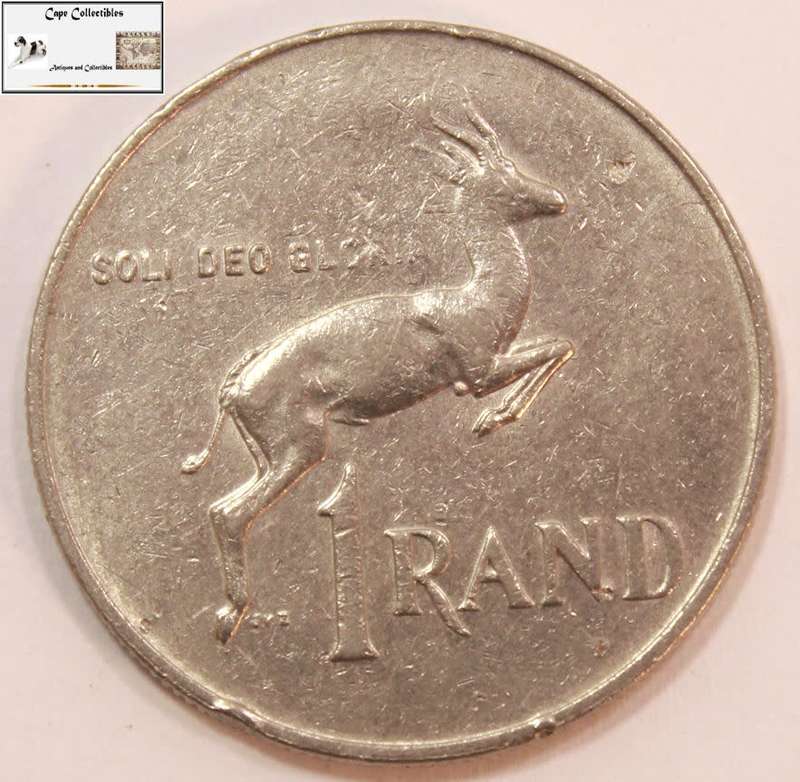 South Africa 1 Rand Coin 1990 Circulated