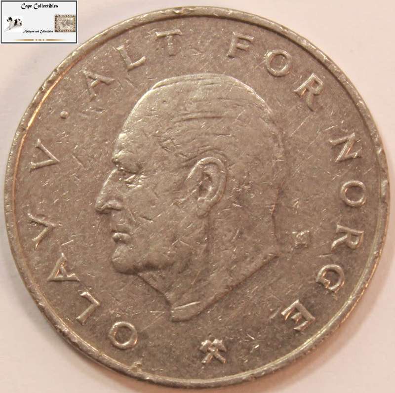 Norway 1 Krone 1985 Coin Circulated