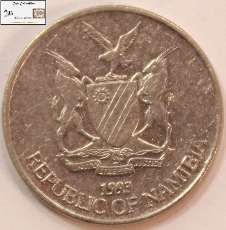 Namibia 5 Cent Coin 1993 Circulated