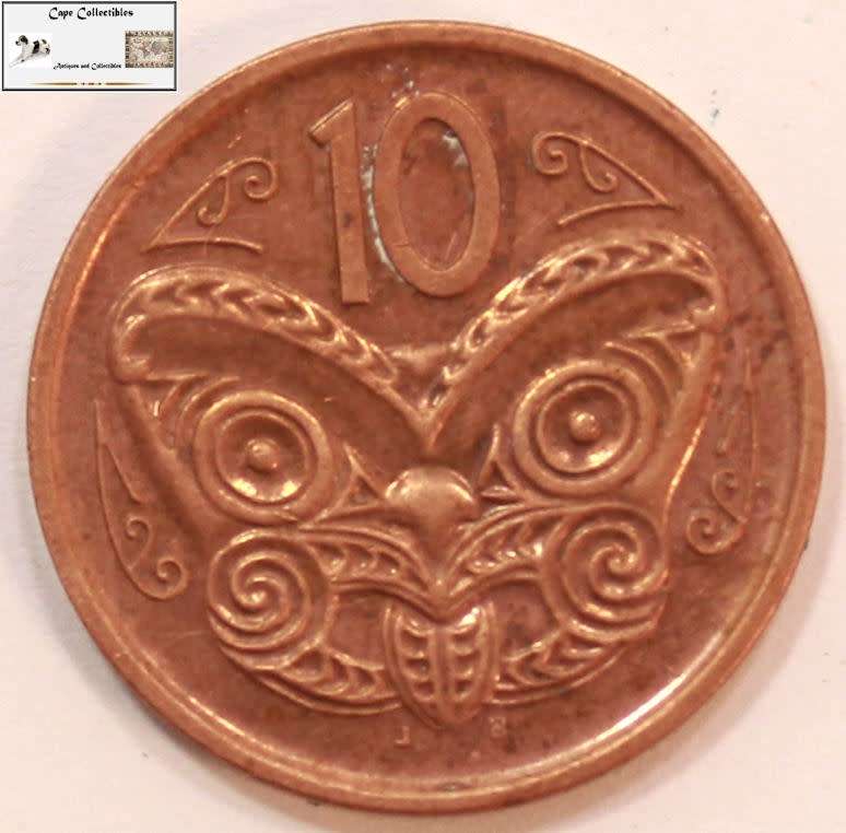 New Zealand 10 Cents Coin 2006 Circulated