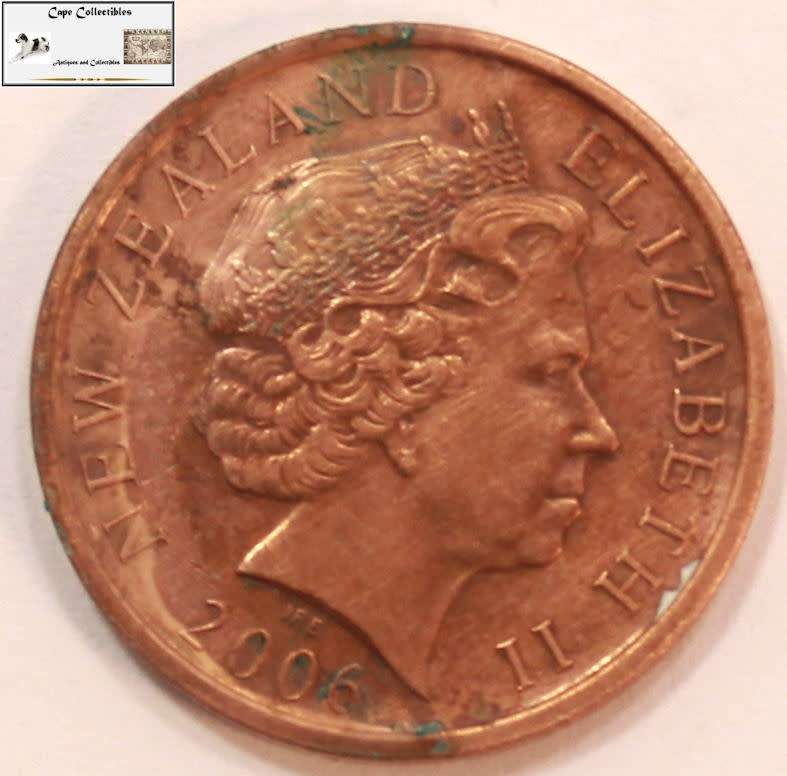 New Zealand 10 Cents Coin 2006 Circulated