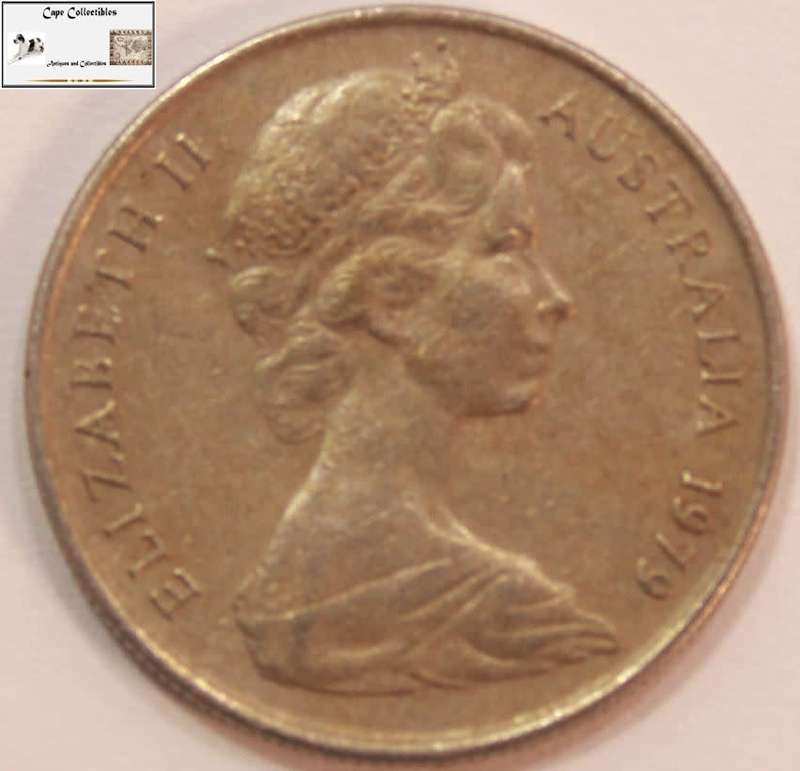 Australia 5 Cents 1979 Coin Circulated.