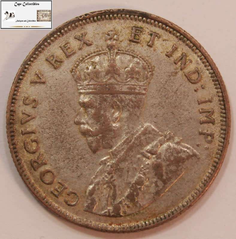 East Africa 1 Shilling 1925 Coin Circulated