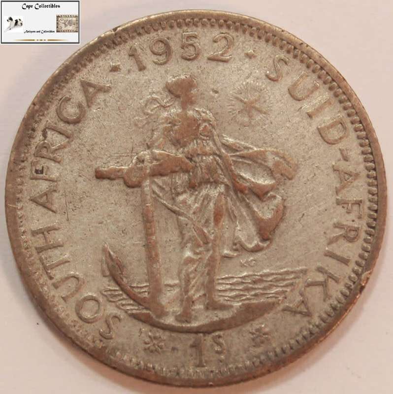 South Africa 1 Shilling 1952 Coin Circulated