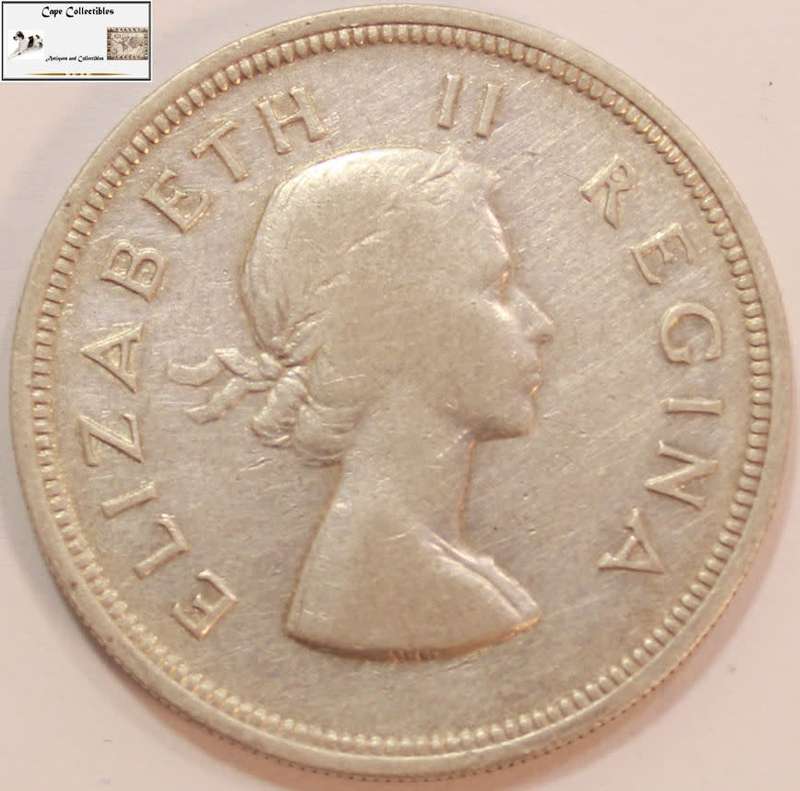 South Africa 2 1/2 Shillings 1957 Coin Circulated