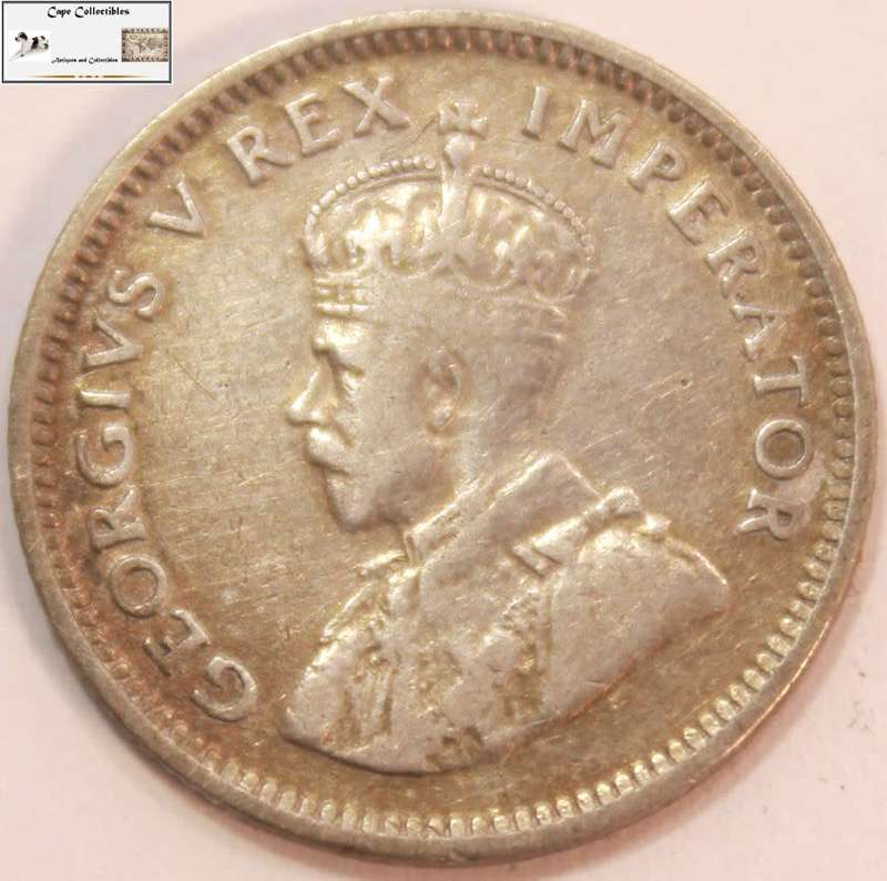South Africa 6 Pence (Sixpence) 1930 Coin Circulated