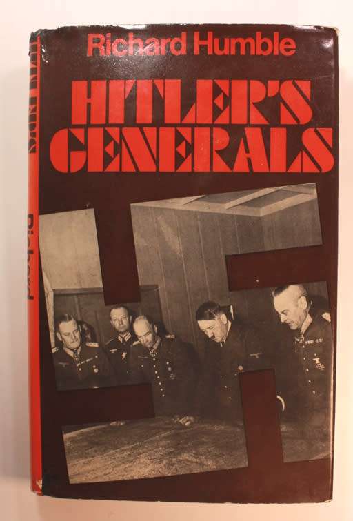 Hitlers Generals by Richard Humble Hardcover Book